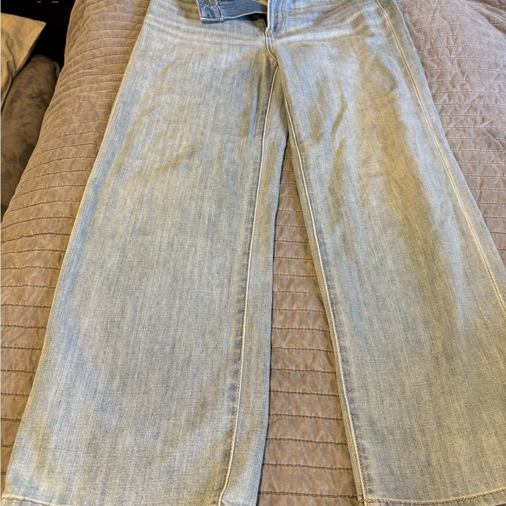 Joes Jeans “the Blake”Women's Light Blue Cropped wide leg Jeans
